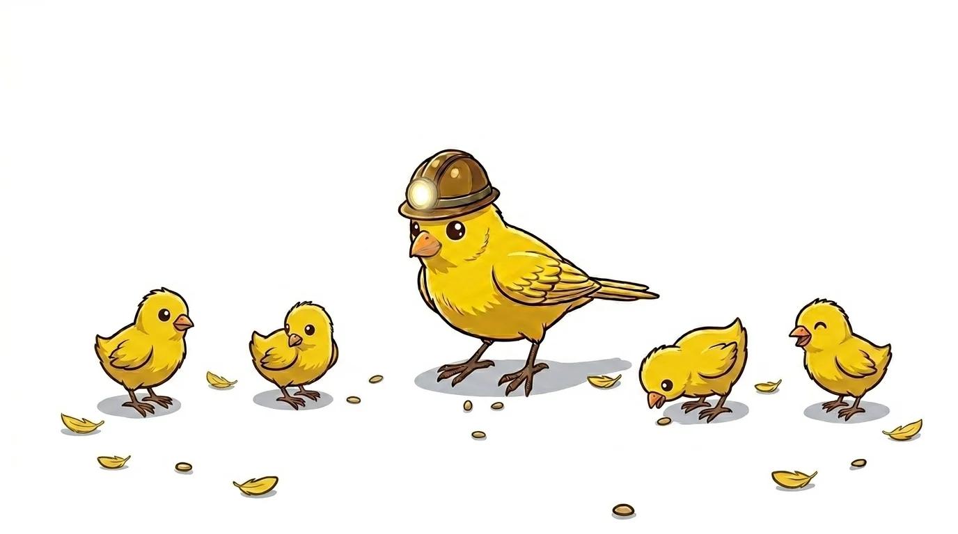 The Canary and its flock